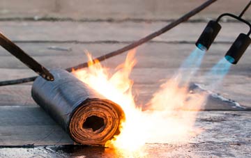 Pidney asphalt flat roofing repairs