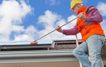 Pidney soft wash roof cleaning